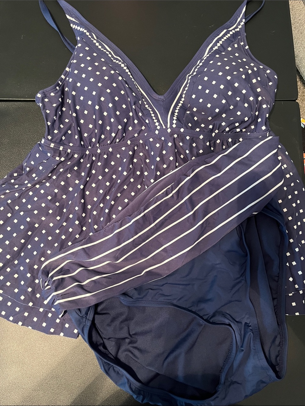 Beach House Tankini Top with Matching Bottoms